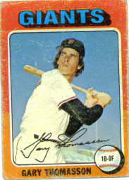 1975 Topps Baseball Cards      529     Gary Thomasson